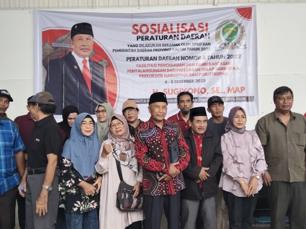 Sugiyono Ajak Generasi Muda Kaltim Jauhi Penggunaan Narkoba 