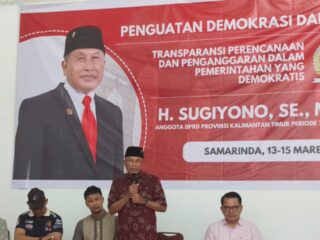 Sugiyono Dorong Setiap Kebijakan Anggaran Disusun Secara Terbuka Kepada Publik