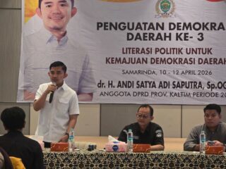 Komisi IV DPRD Kaltim Gelar Penguatan Demokrasi Daerah, Dr Andi Satya Tekankan Pentingnya Literasi Politik di Era Digital