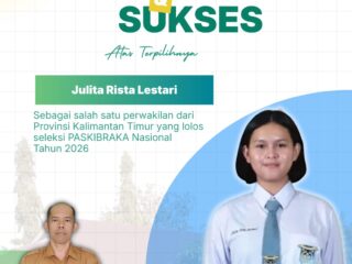 Julita Rista Lestari, Lolos Seleksi PASKIBRAKA Nasional 2026 di Jakarta